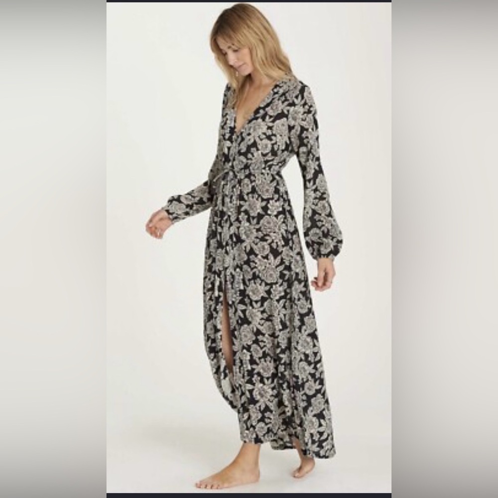 Billabong Allegra Print Maxi Dress Medium